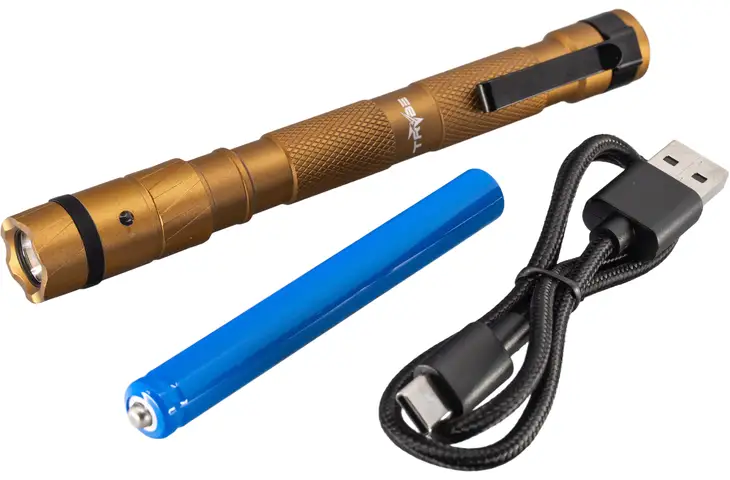 TRYBE Optics Mini Lithium Ion 500 Lumen Rechargeable Handheld Flashlight — 4 models - view 15